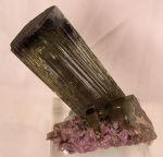 Tourmaline with Lepidolite (c) Mineral Picture courtesy of www.yuprocks.com